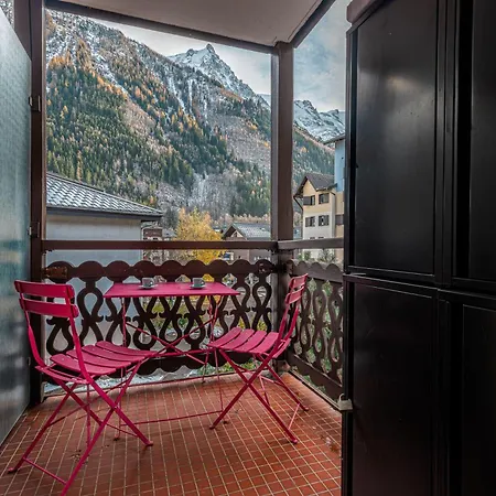 Vue Montagne Parking Prive Balcon Chamonix